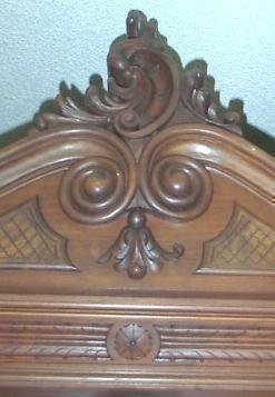 BEAUTIFUL FRENCH STYLE WALNUT ARMOIRE
