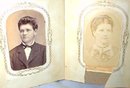 VICTORIAN PHOTO ALBUM FEATURING - CARTE DE VISITES