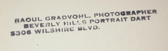 THREE PHOTOGRAPHS BY RAOUL GRADVOHL