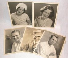 EARLY MOVIE STAR PHOTOGRAPHS