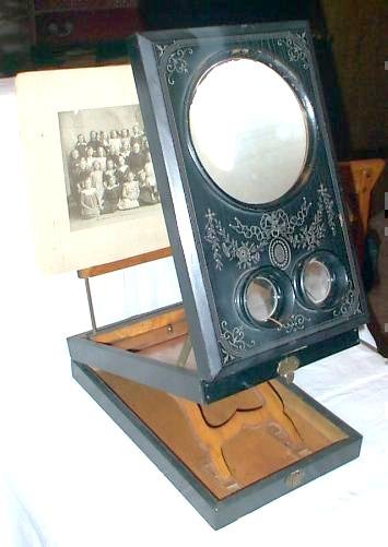1870's FRENCH STEREO GRAPHASCOPE