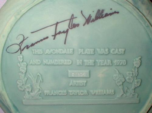 CAMEO COLLECTOR PLATE
