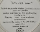 MOTHER GOOSE COLLECTOR PLATE -