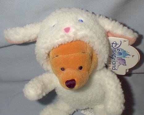 DISNEY'S - WINNIE THE POOH IN A CUTE LAMB COSTUME