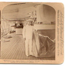 STEREOVIEW OF ADMIRAL DEWEY