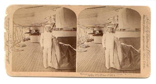 STEREOVIEW OF ADMIRAL DEWEY