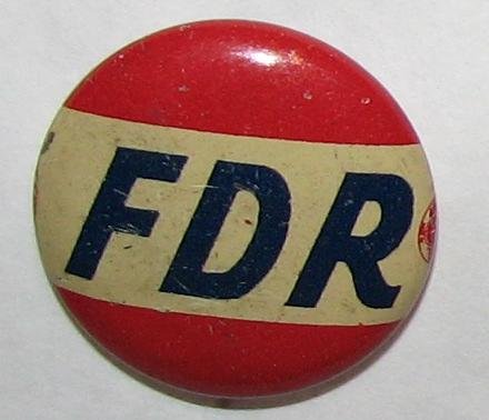 THREE FRANKLIN ROOSEVELT PINBACKS