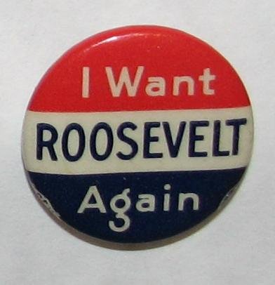 THREE FRANKLIN ROOSEVELT PINBACKS