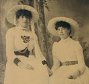 SISTERS?? - 1870s TINTYPE PHOTOGRAPH