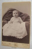CUTE BABY IN HER CHRISTENING DRESS