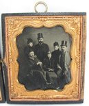 PAIR OF CASED TINTYPES