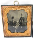 PAIR OF CASED TINTYPES