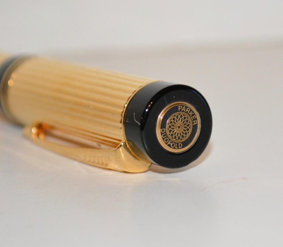 Parker - Duofold International Gold-Plated Rollerball