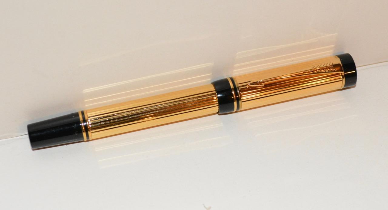 Parker - Duofold International Gold-Plated Rollerball