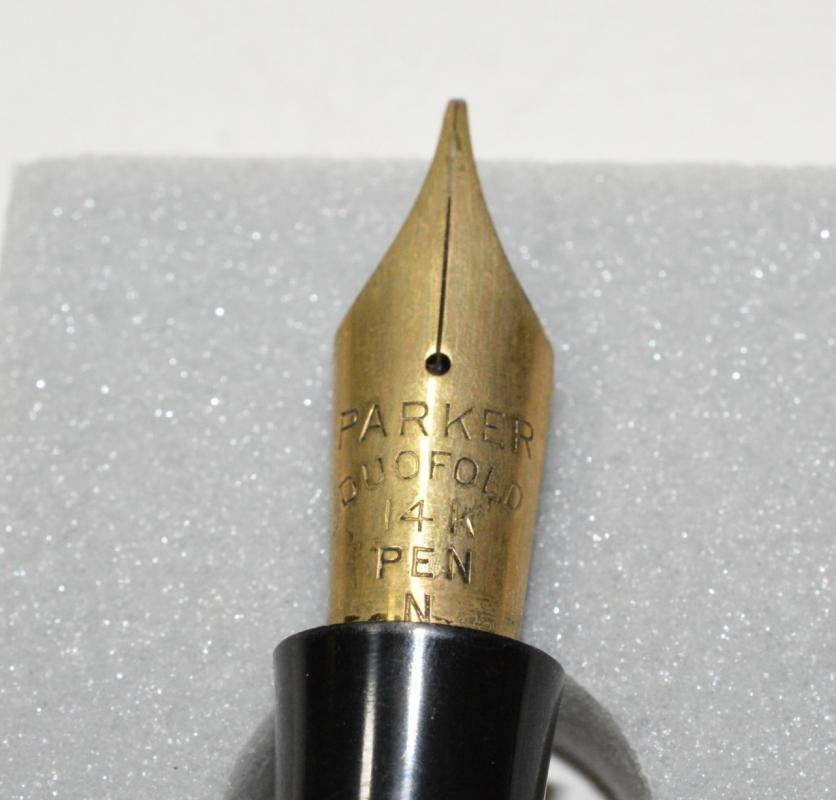 Parker Duofold Sr Streamlined Big Red Fountain Pen