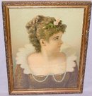 PAIR OF BEAUTIFUL VICTORIAN CHROMOLITHOGRAPHS