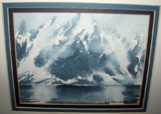 WATERCOLOR BY ODD HELMERSEN