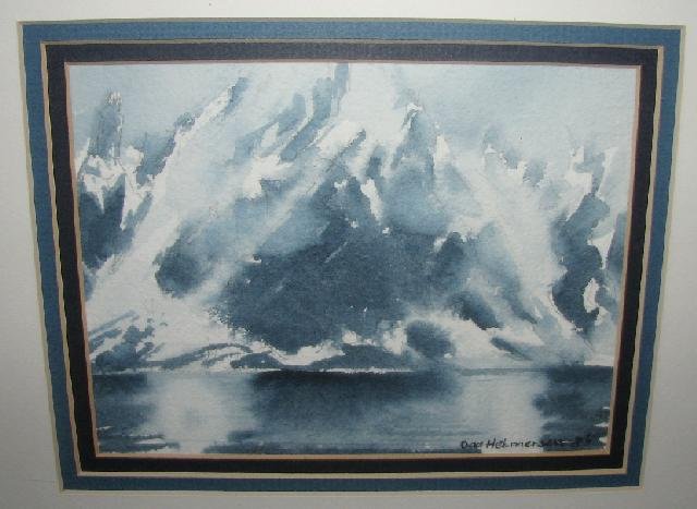 WATERCOLOR BY ODD HELMERSEN