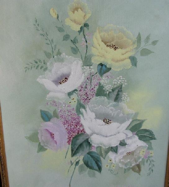 OIL ON CANVAS - STILL LIFE
