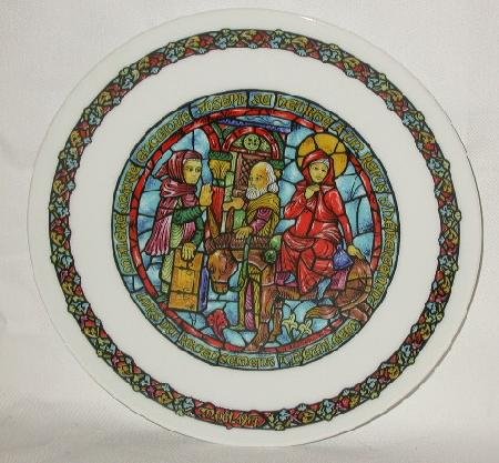 LIMOGES CHRISTMAS COLLECTOR PLATE
