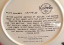 GONE WITH THE WIND COLLECTOR PLATE - ASHLEY