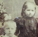 LARGE FAMILY PHOTOGRAPH IN GREAT VICTORIAN FRAME!!