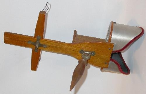 LOVELY ETCHED METAL HOOD STEREOSCOPE