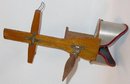 LOVELY ETCHED METAL HOOD STEREOSCOPE