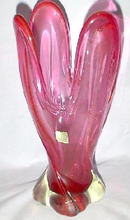 BEAUTIFUL ITALIAN ART GLASS VASE