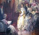 BEAUTIFUL OIL ON CANVAS BY LUDWIG GSCHOSMANN