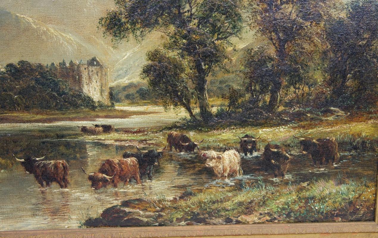 BEAUTIFUL WILLIAM LANGLEY - OIL ON CANVAS