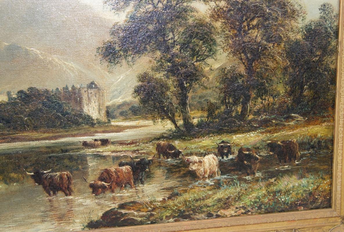 BEAUTIFUL WILLIAM LANGLEY - OIL ON CANVAS