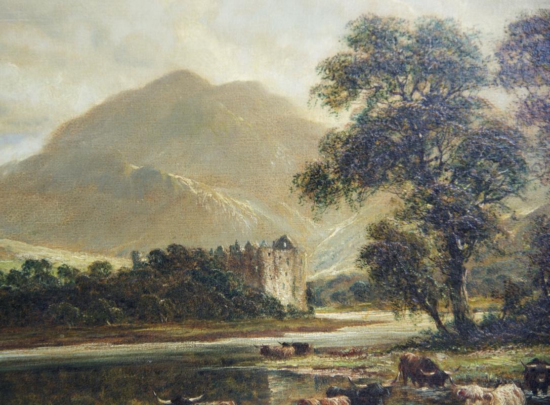 BEAUTIFUL WILLIAM LANGLEY - OIL ON CANVAS