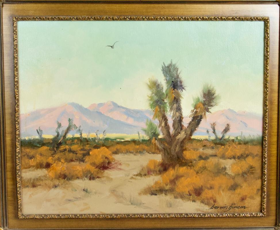 BEAUTIFUL DARWIN DUNCAN OIL ON CANVAS