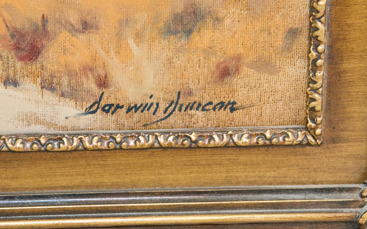 BEAUTIFUL DARWIN DUNCAN OIL ON CANVAS