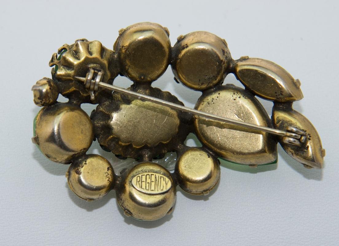 Outstanding Regency Aurora Borealis Brooch