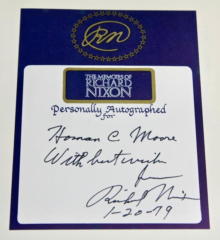 AUTOGRAPHED - The Memoirs of Richard Nixon