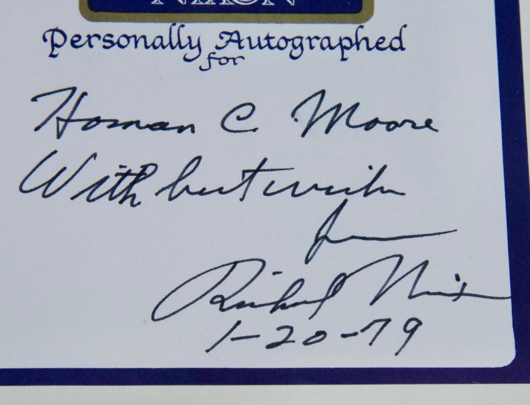 AUTOGRAPHED - The Memoirs of Richard Nixon