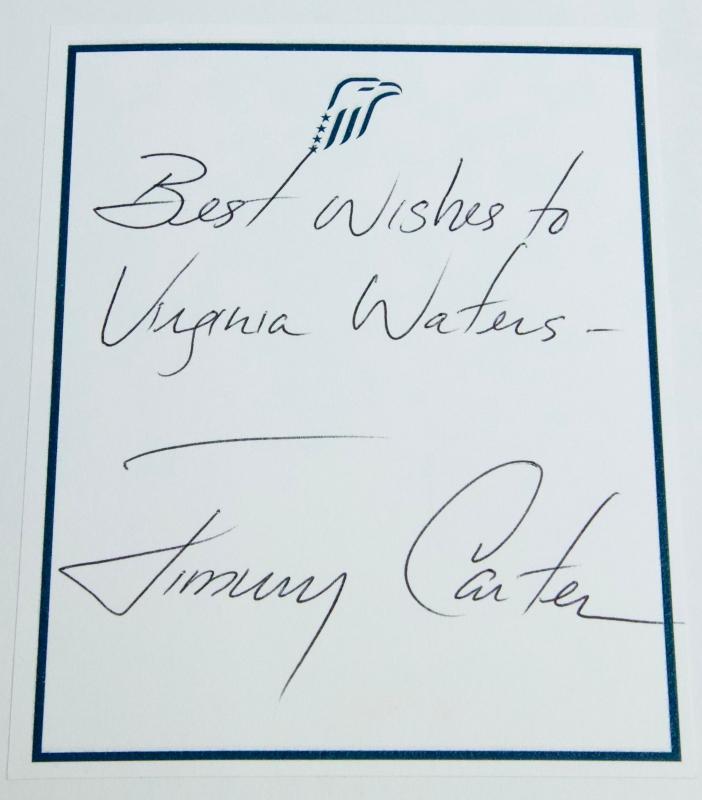 AUTOGRAPHED - Beyond the White House by Jimmy Carter