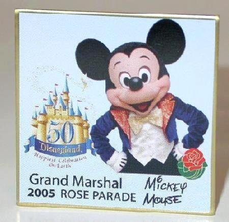 2005 ROSE PARADE PIN - LIMITED EDITION MICKEY MOUSE