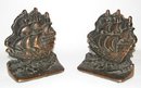 SAILING SHIP BOOKENDS