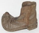 VERY UNIQUE CARVED SHOE