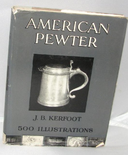 BOOK: AMERICAN PEWTER