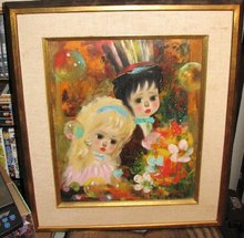 ORIGINAL PONCINI OIL ON CANVAS