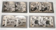 WORLD WAR I STEREOVIEWS - SET OF FOUR