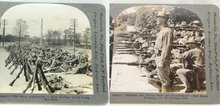WORLD WAR I STEREOVIEWS - SET OF FOUR