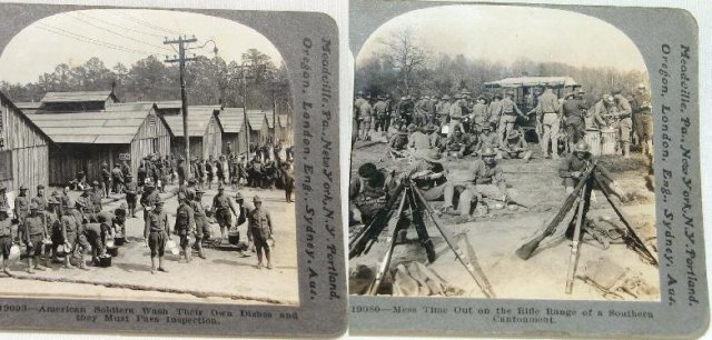 WORLD WAR I STEREOVIEWS - SET OF FOUR