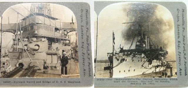 WORLD WAR I STEREOVIEWS - SET OF FOUR