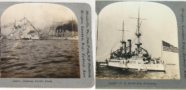 WORLD WAR I STEREOVIEWS - SET OF FOUR
