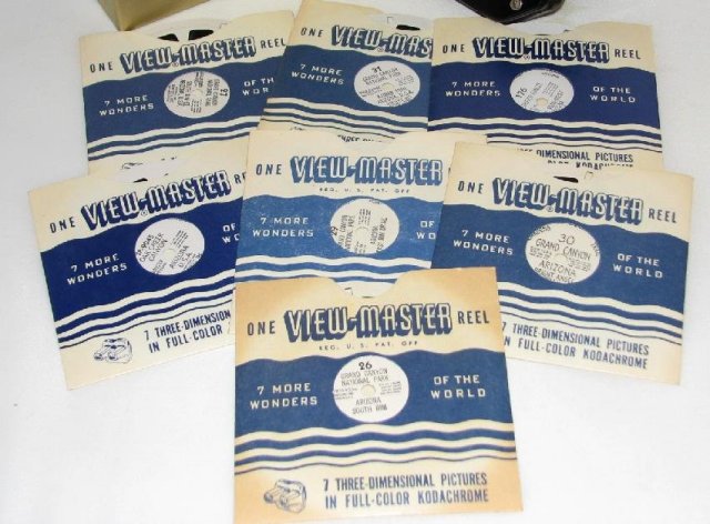 ARIZONA SPECIAL! - ORIGINAL VIEWMASTER WITH ARIZONA REELS